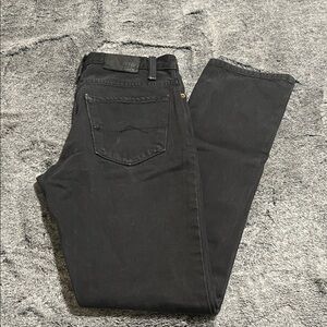 Classic Black Straight Men's Jeans